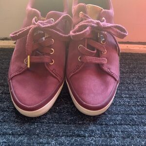 Women's Burgundy Sneakers